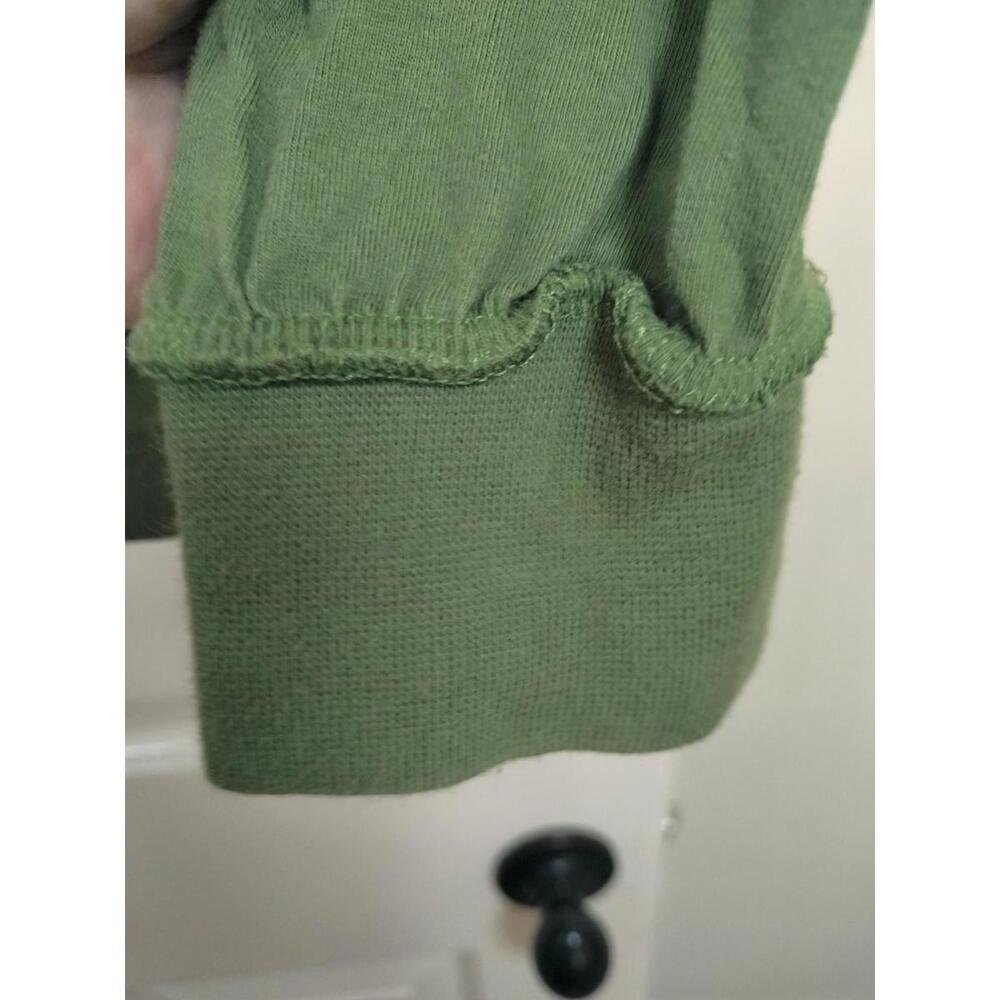VTG Blac Label Premium Living Dead Society Long Sleeve Shirt XL Green Y2K Grunge - Picture 8 of 15